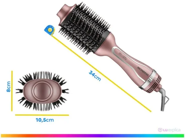 Escova Secadora Mondial ES-02-BI 1200W - Bivolt - Imagem 5