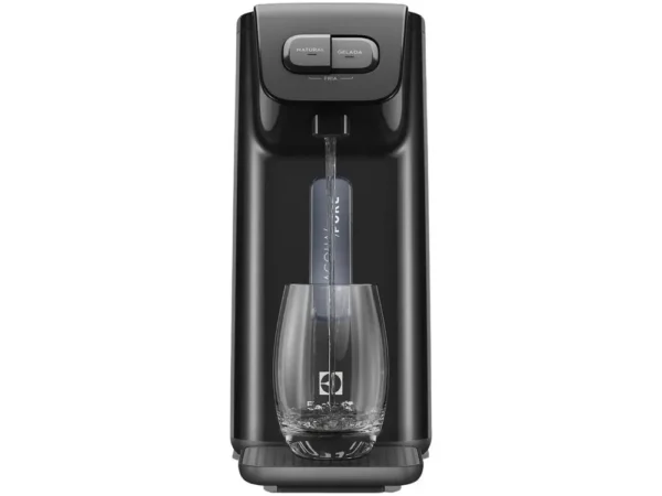 Purificador de Água Electrolux de Parede e Mesa Eletrônico Preto Efficient PE15P Água Gelada e Natural - Bivolt