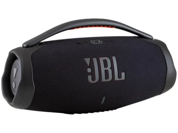 Caixa de Som JBL Boombox Bluetooth Amplificada Portátil 80W RMS - Bivolt